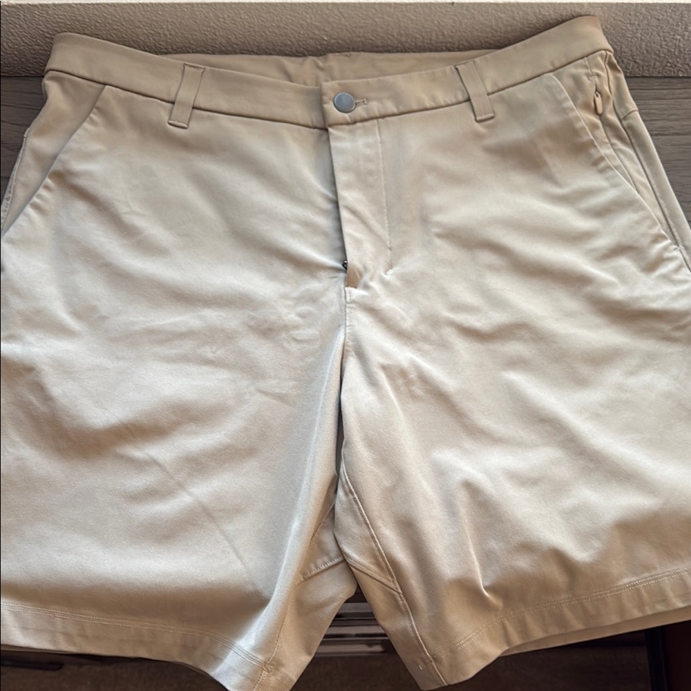 Lululemon Athletica Tan  Shorts 34 waist